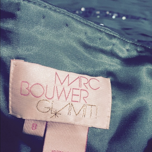 Marc Bouwer Glamit one shoulder sequin dress - Picture 3 of 4