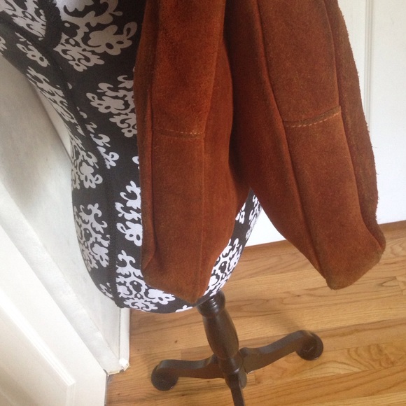 💔SOLD💔Vintage 1975 Suede Bag - Picture 3 of 4