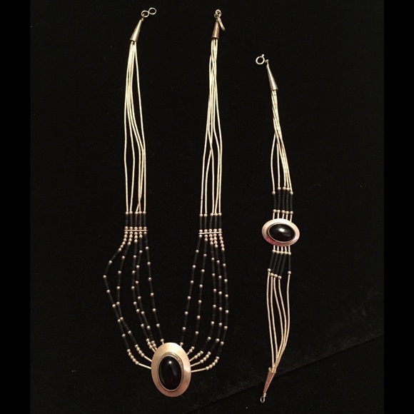Sterling Necklace & Bracelet