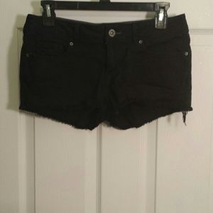 BULLHEAD black denim shorts