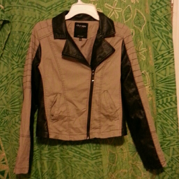 Biker style jacket