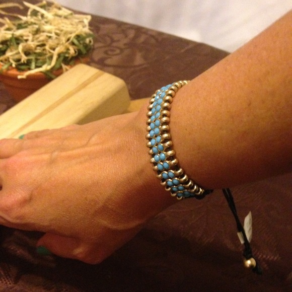 Multi Bead Rope Bracelet - Picture 2 of 3