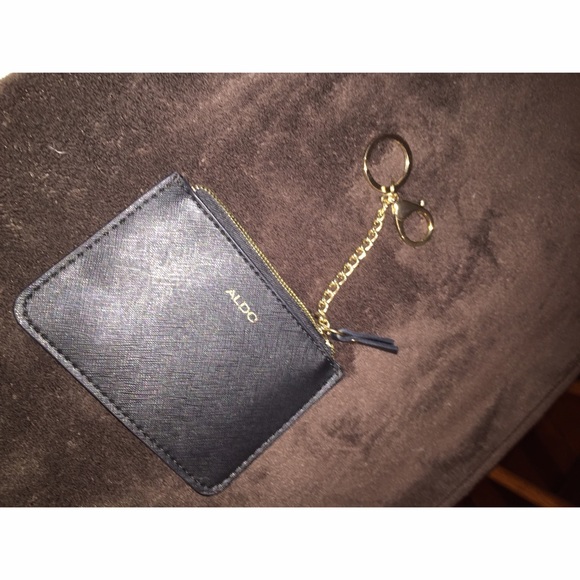 Black Aldo change purse