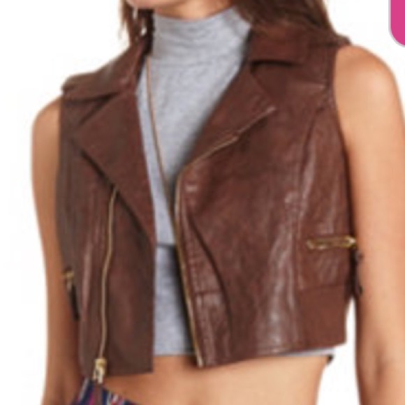 Leather vest - Picture 1 of 1
