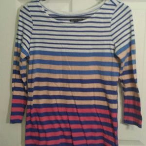 American Eagle Multicolored striped top