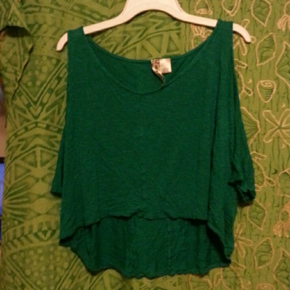 Teal shirt