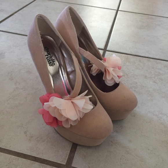Floral heels