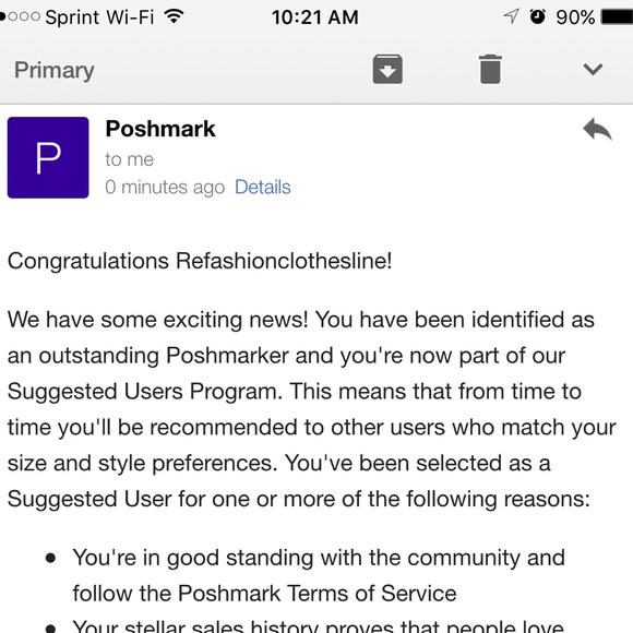 I'm now a suggested user thank everyone!!!! - Picture 2 of 2