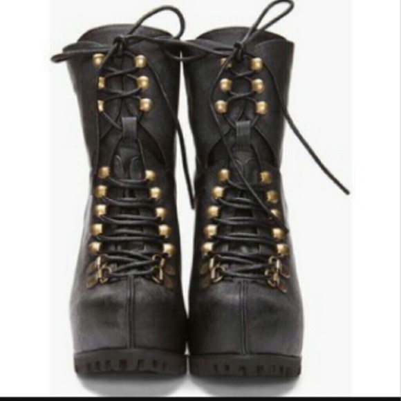 Jeffrey Campbell K-2 Wedge Boots