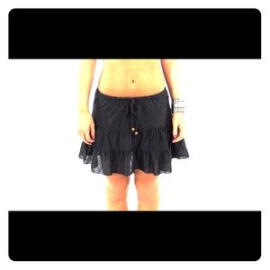 J. VALDI: Underwater Jacquard Tiered Skirt