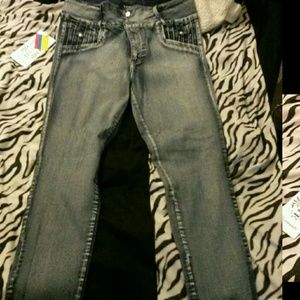 Size 14 diamante colombia butt jeans
