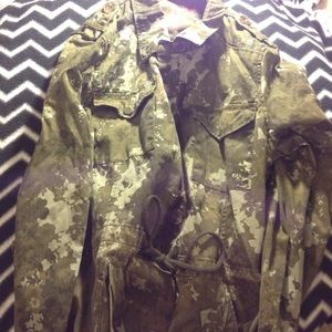 Camo army jacket