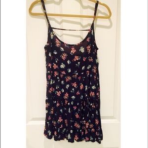 Brandy Melville navy floral dress.