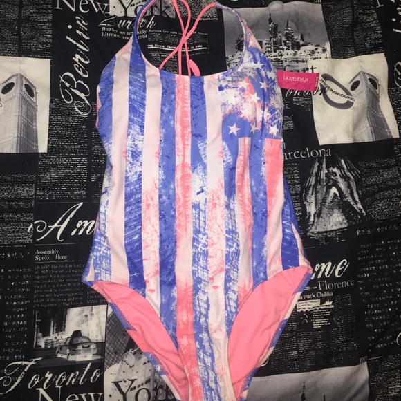 NWT! American Flag Swimsuit