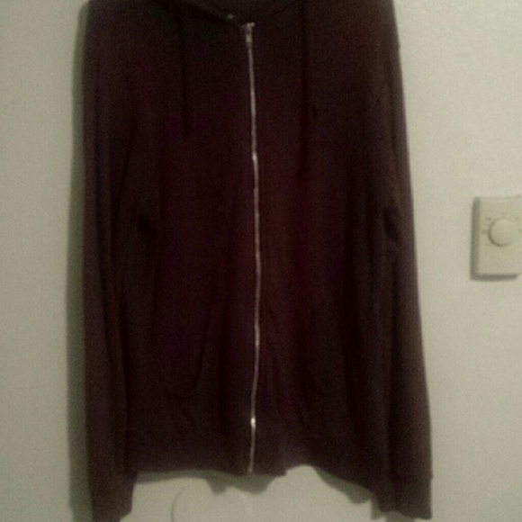 Zip up sweatshirt