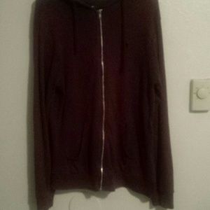 Zip up sweatshirt