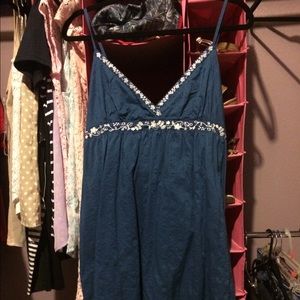 Casual embroidered sundress