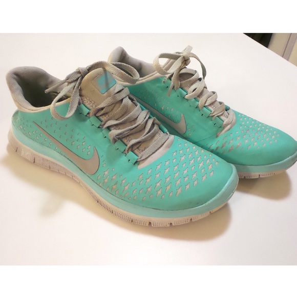 Nike Shoes - Tiffany Blue Nike Free 3.0