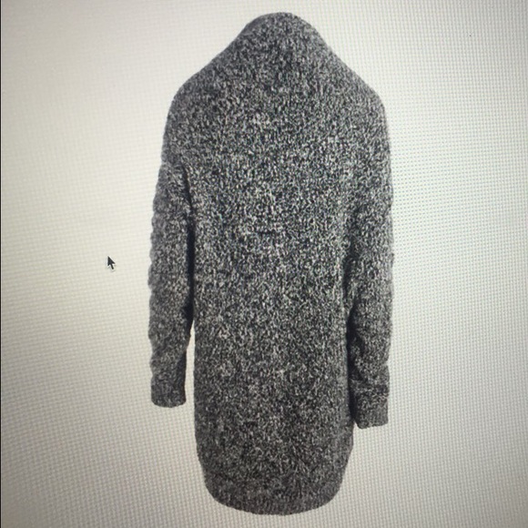 Oversized wool cardigan - Picture 3 of 3