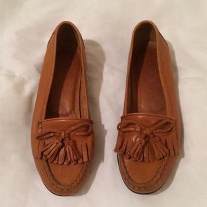 Cole Haan Vintage Leather Loafers with Tassels