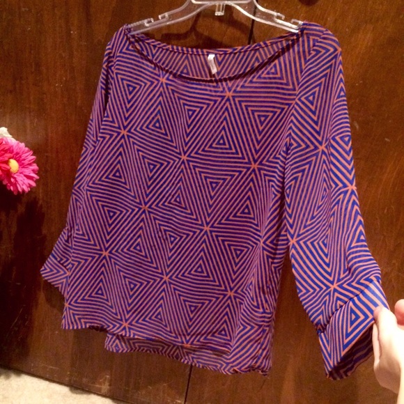 Chevron blouse - Picture 1 of 1