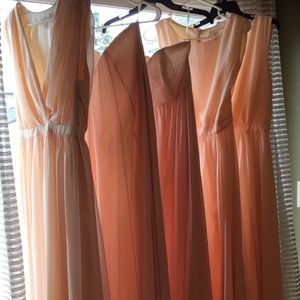Paper Crown Bridesmaid Dresses