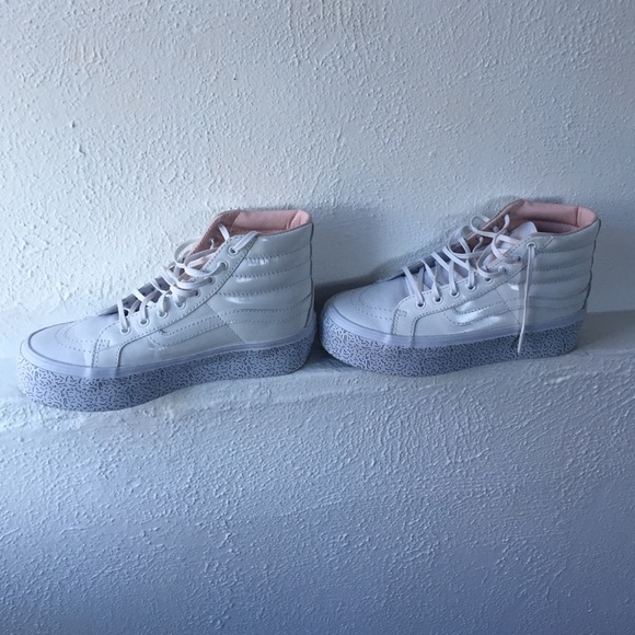 Vans x NASTY GAL leather Sk8 Hi