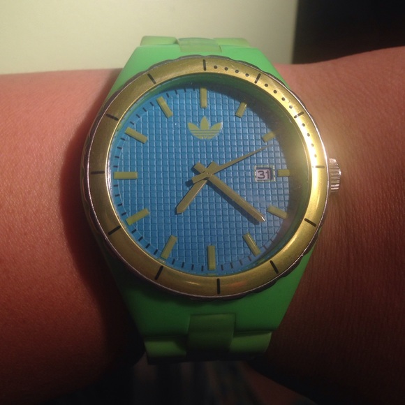 Green Adidas watch. See pictures.