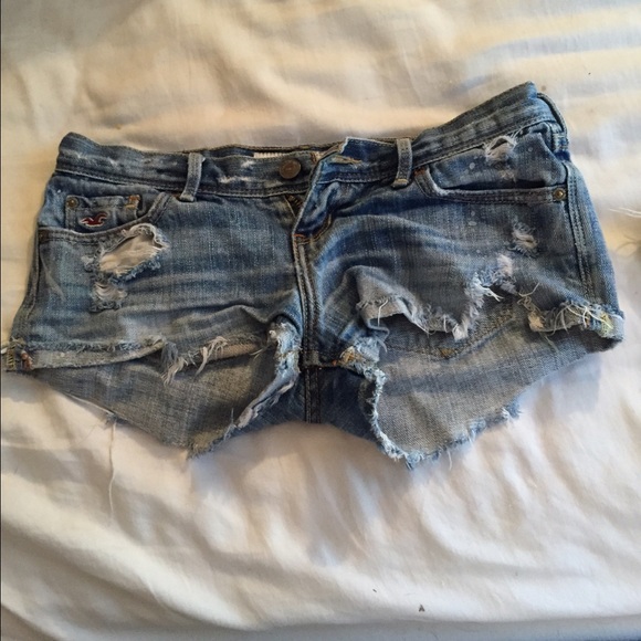 Hollister jean shorts