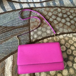 Hot pink purse