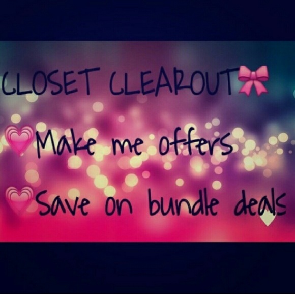 CLOSET BLOWOUT
