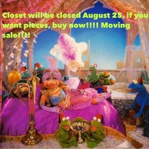 Closet closed on August 25! I'm completely serious