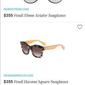 Fendi women's sunglasses