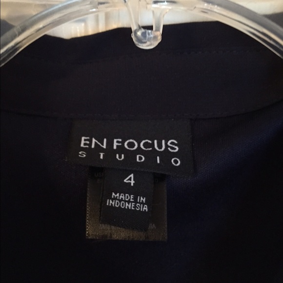 Navy and Orange Game Day Dress - Picture 4 of 4