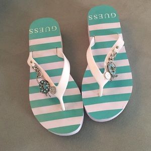 Guess flip flops - nautical 6M barely used.