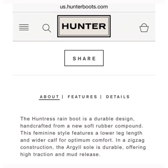 Navy Rain Boots - Picture 3 of 4