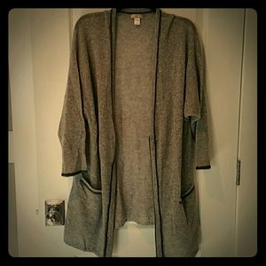Nordstrom 100% cashmere oversize cardigan