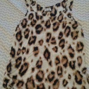 Old Navy Leopard Top