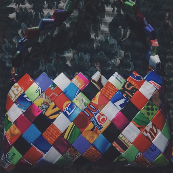 candy wrapper purse