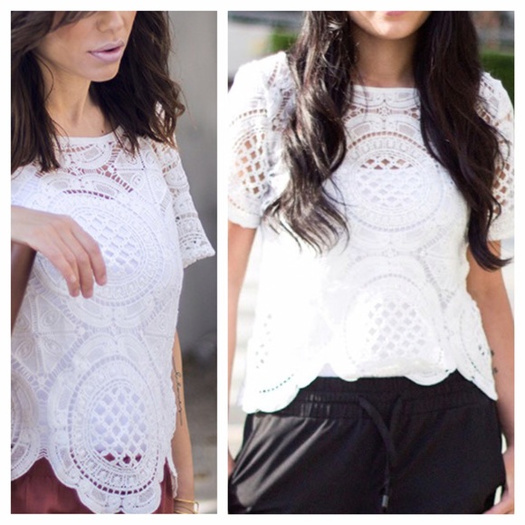 Lace top -M