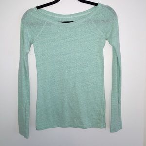 TURQUOISE SOFT LONGSLEEVE
