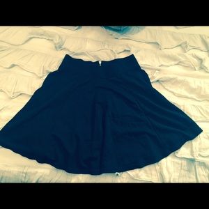 H&M Black Skater Skirt Size 4
