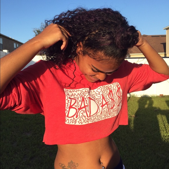 crop top long sleeve