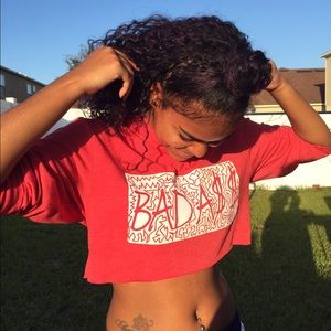 crop top long sleeve