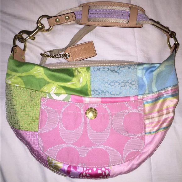 Coach Handbags - COACH Hamptons Hobo Shoulder Bag