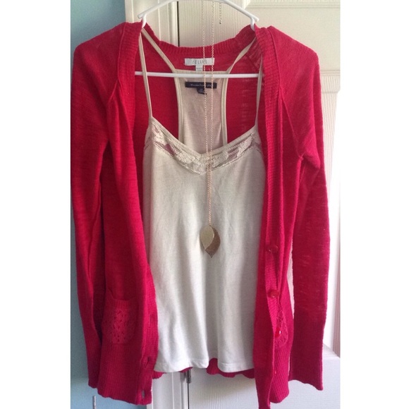 Delia's button-up cardigan