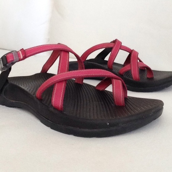 Pink CHACO "Zong" Slide on Sandals