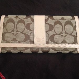 Coach Wallet with checkbook,