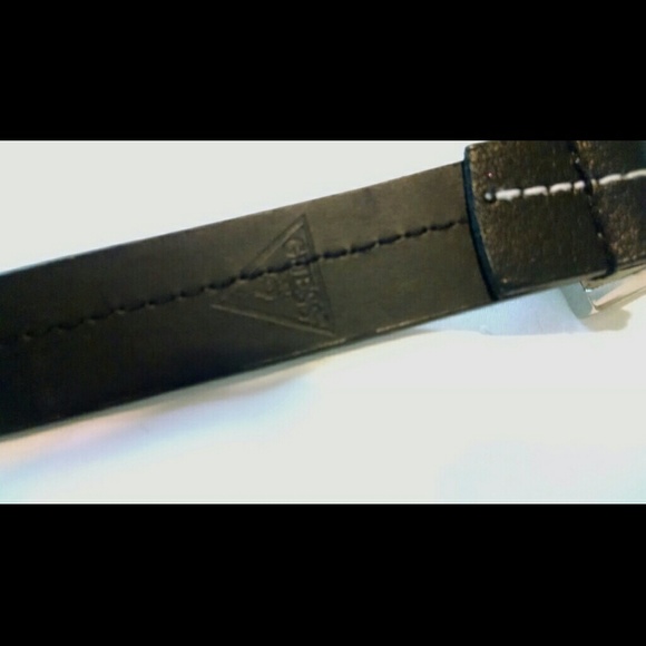 Guess G Logo Black Leather Belt - Picture 4 of 4