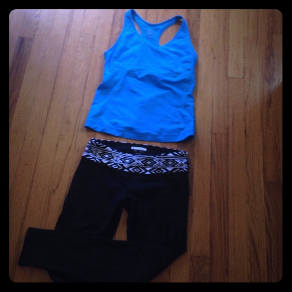 Bundle of workout clothes